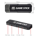 Video Game Pen Retrô ORIGINAL 10.000 Jogos 4K + 2 Controles de Brinde